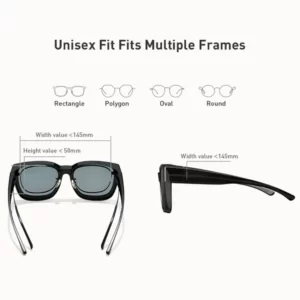 عینک شیائومی میجیا Xiaomi Mijia Polarized set Black