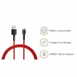 کابل شارژ اورجینال شیائومی 1 متری میکرو به Xiaomi Cable Micro USB  USB