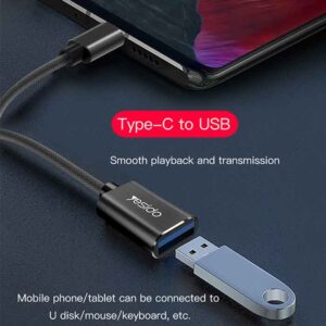 تبدیل تایپ C به USB  یسیدو   Yesido Type-C OTG