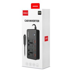 اینورتر و چند راهی خودرو هیسکا مدل CH-5519
