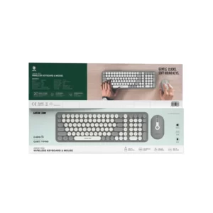 کیبورد و ماوس بی سیم گرین لاین مدل GKM-300